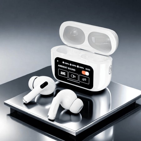 100% Original A9 Pro Airpods with Touch Screen Display ????????